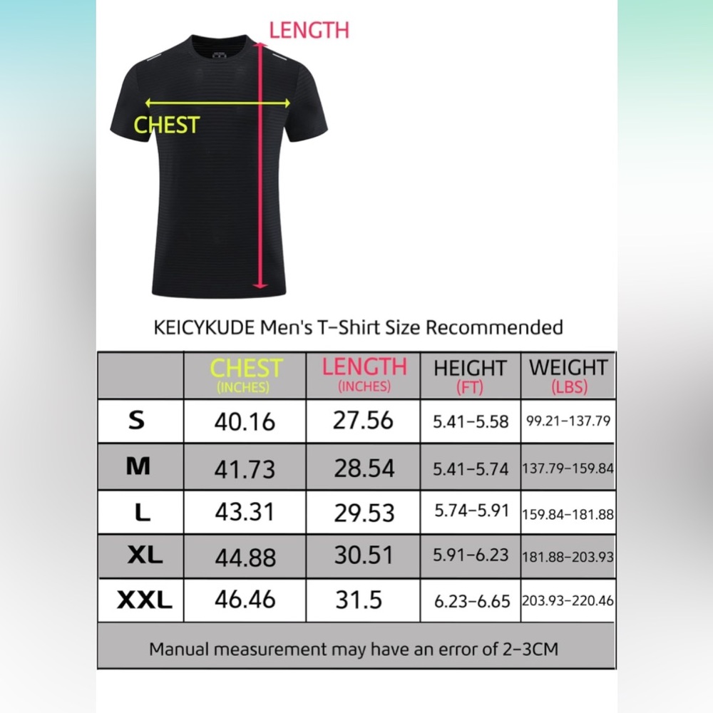 New~ KEICYKUDE Mens Classic Short Sleeve Black - Picture 5 of 9